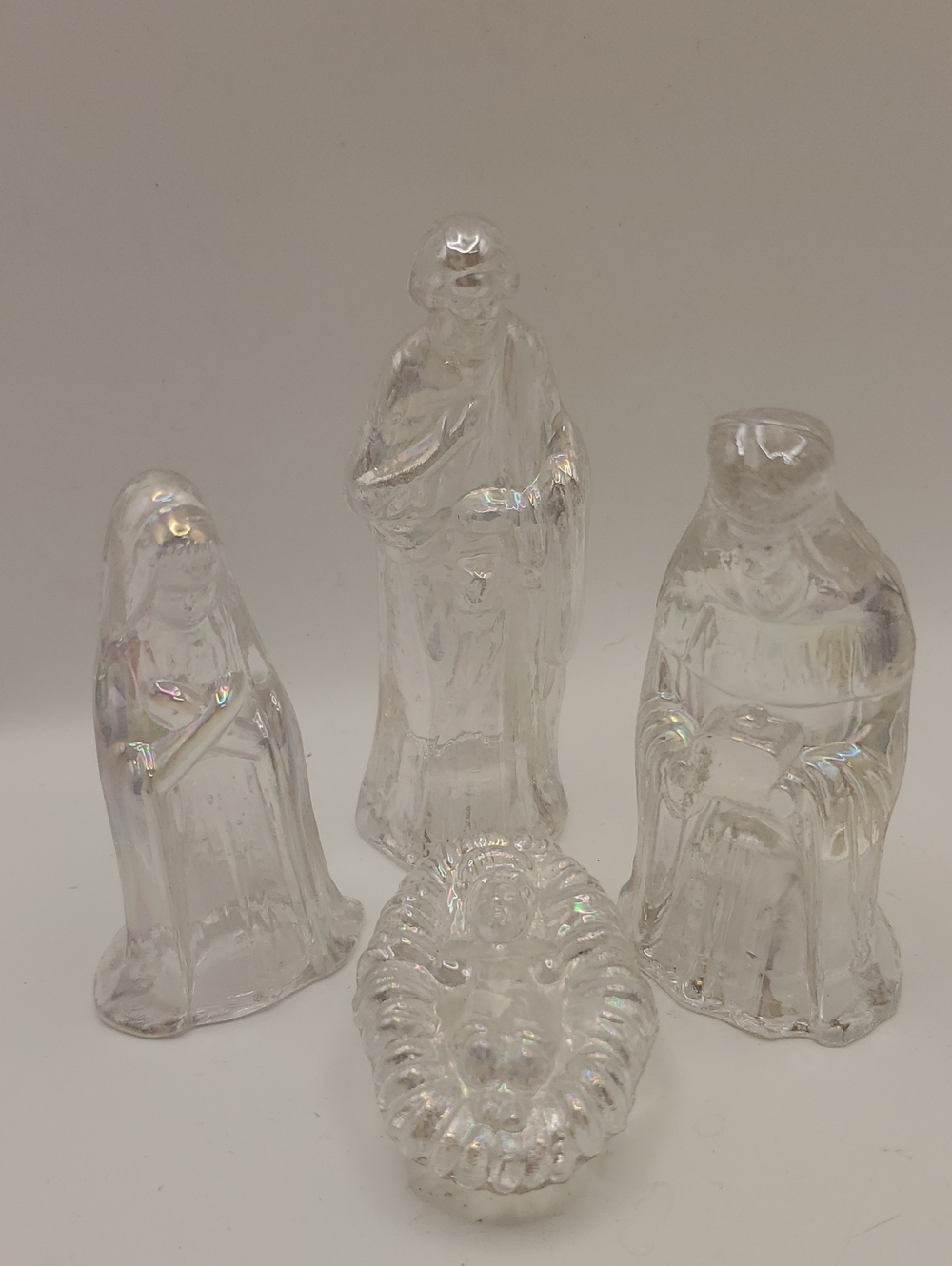 Silvestri Iridescent 4 Piece Nativity